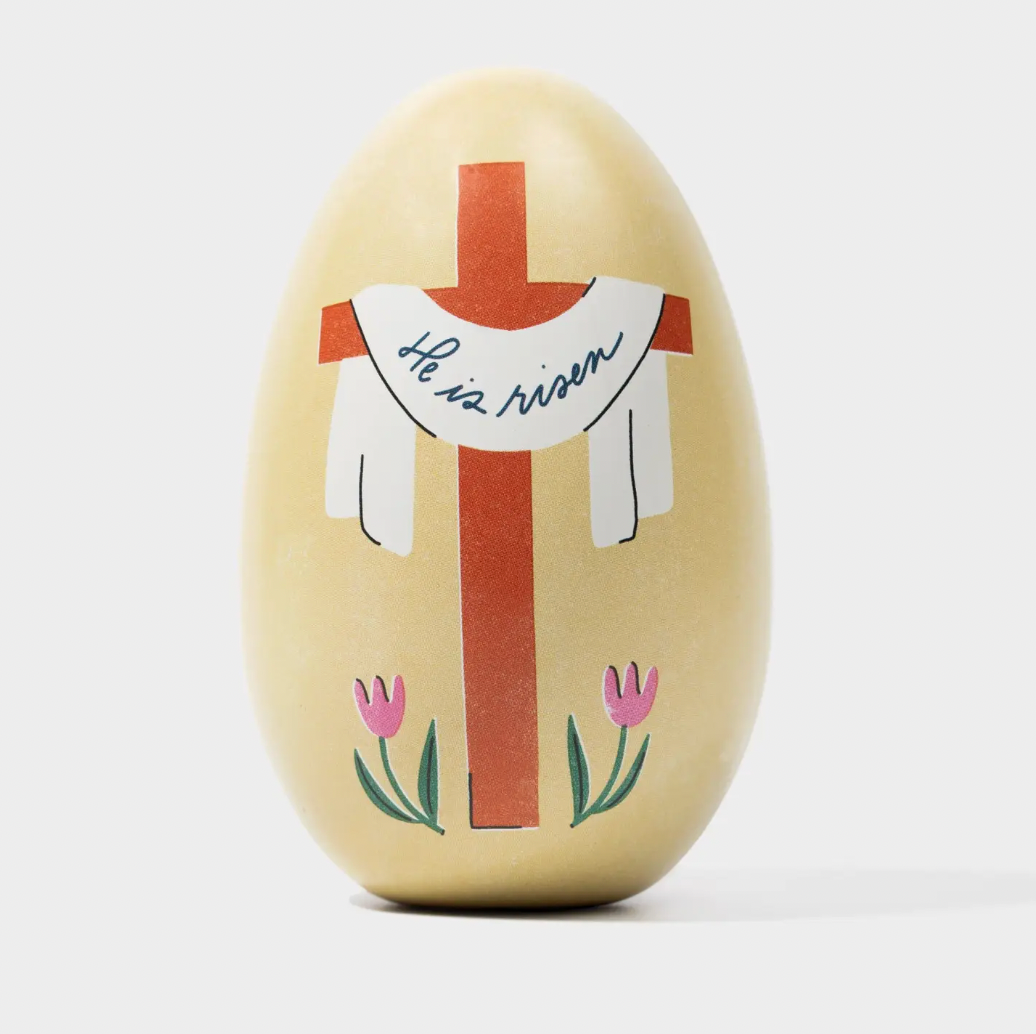 Easter Egg Tin - He Is Risen