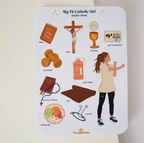 Catholic Sticker Sheet - Fit