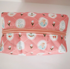 Quilted Pouch - Marian Pink