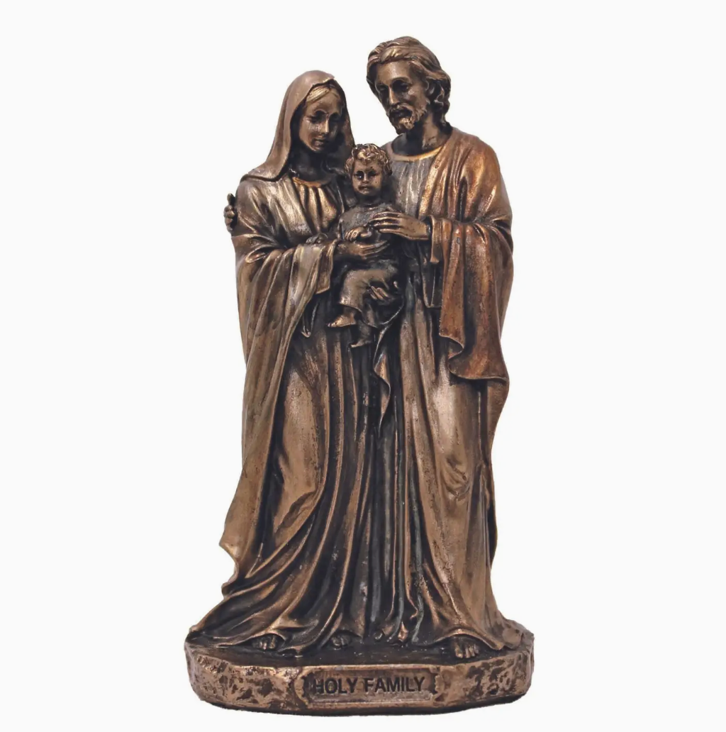 Holy Family Bronze Statue