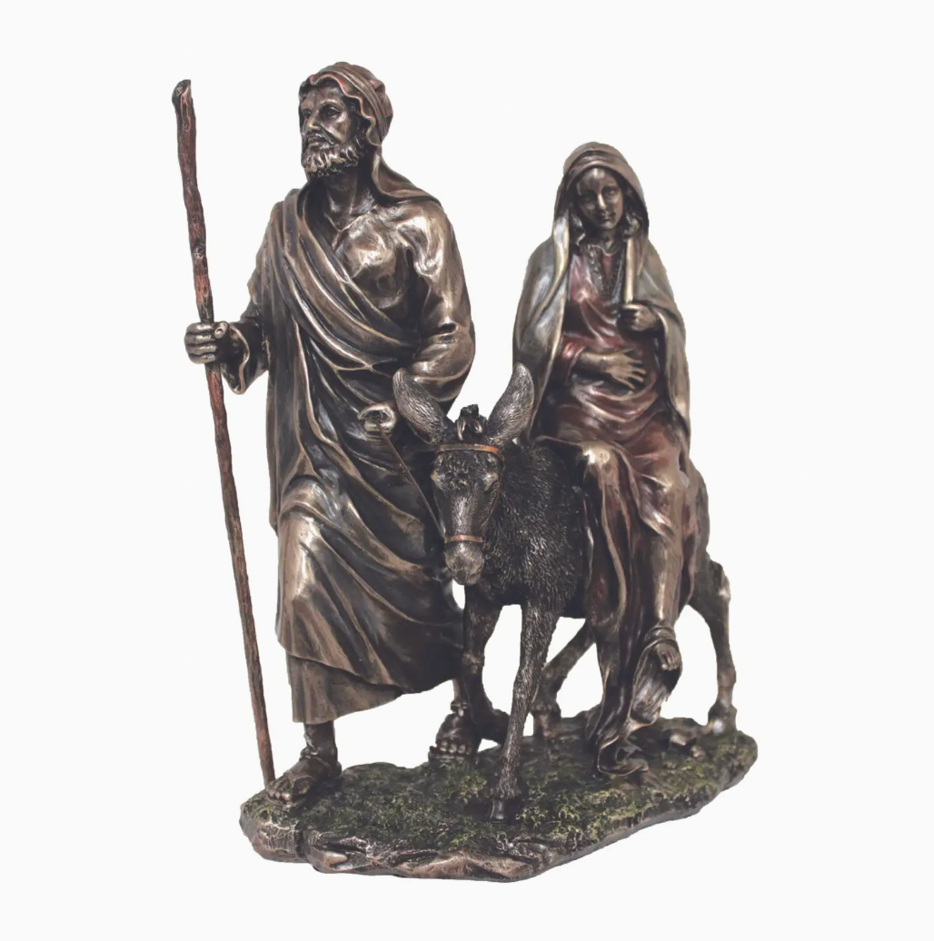 Journey To Bethlehem Bronze Statue