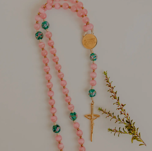 Saint Therese Of Lisieux Rosary