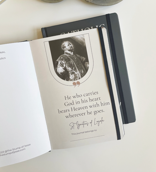 Catholic Prayer Journal - Lectio Divina - Three Sacred Hearts