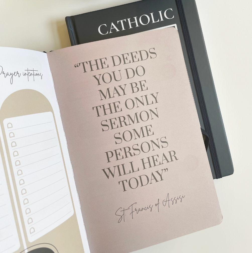 Catholic Prayer Journal - Lectio Divina - Immaculate Mary