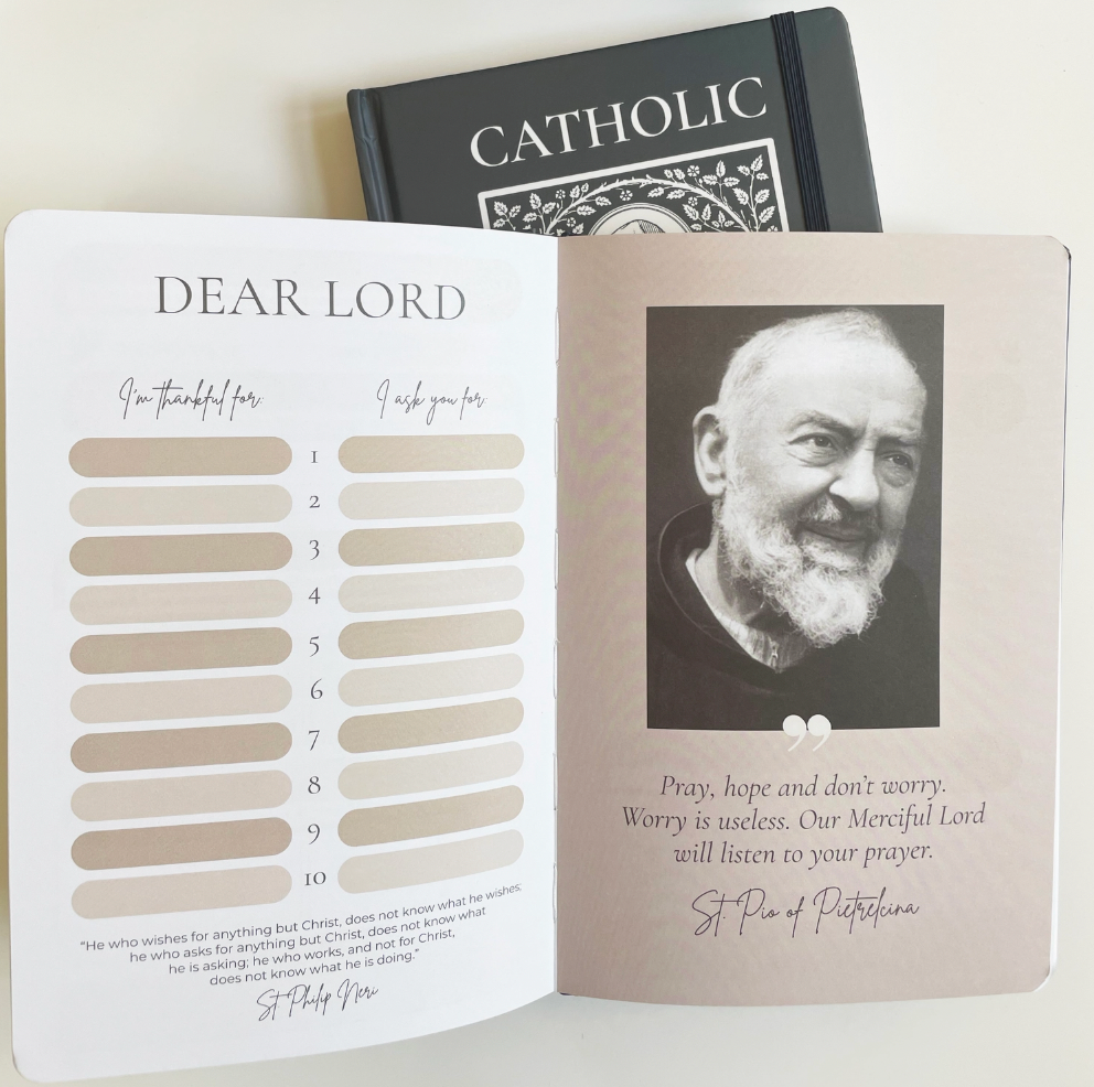 Catholic Prayer Journal - Lectio Divina - Three Sacred Hearts