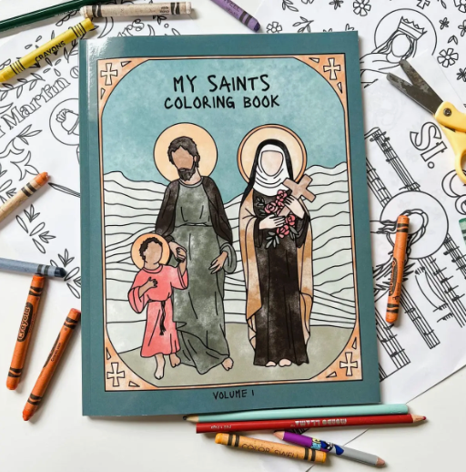 Catholic Coloring Book - Saints