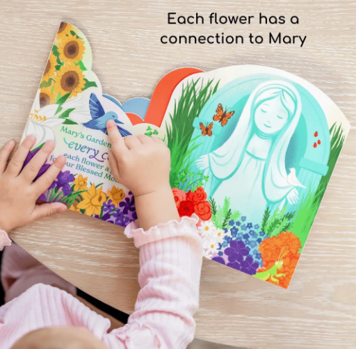 Mary's Colorful Garden Board Book
