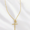 Cross Charm Necklace