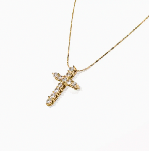 For Your Glory Cross Necklace