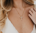 For Your Glory Cross Necklace
