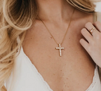 For Your Glory Cross Necklace