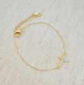 Gold Cross Bracelet