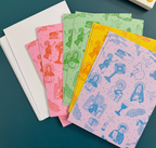 Catholic Pattern Greeting Cards