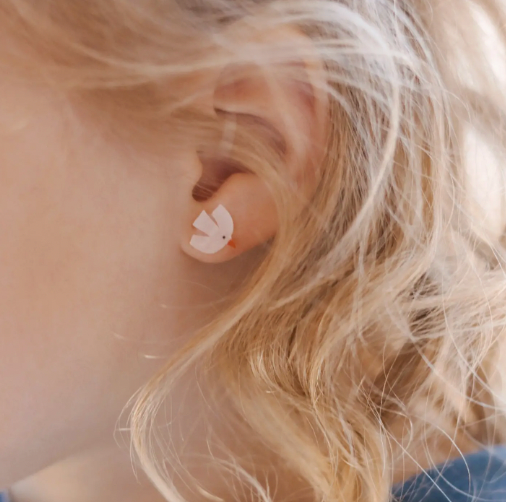 Christian Stick On Earrings