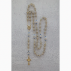 14K Gold Filled Rosary with Crystal Beads