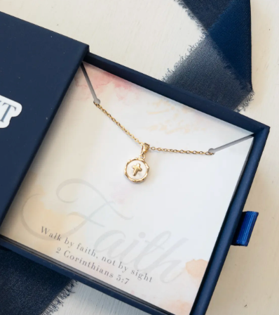 Faith Necklace - Gold