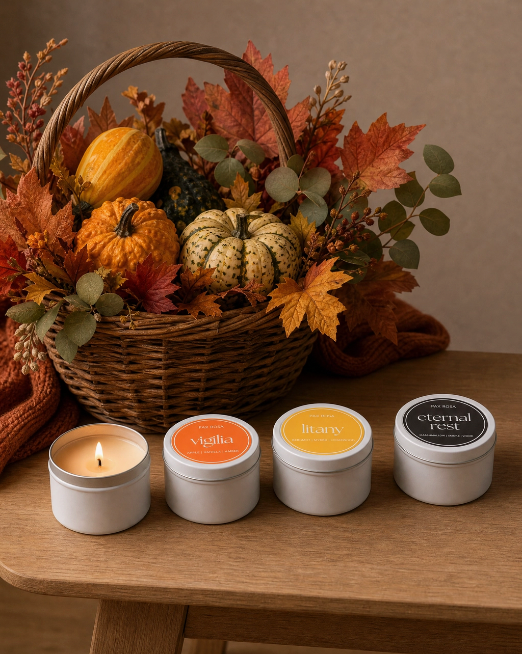 Hallowtide Candle Set